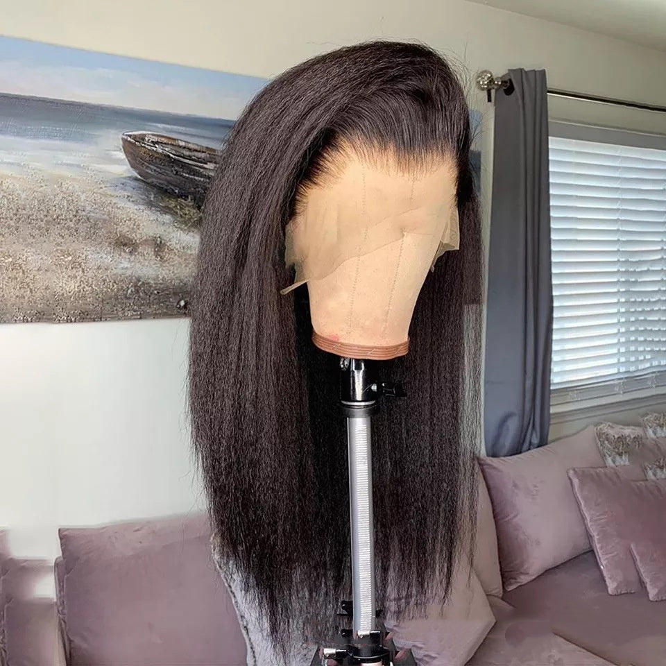 KS Human Hair Wig – Former Lace Head Cap, 100% Real Hair