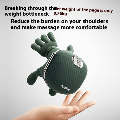 Electric Wireless Neck and Shoulder Massager – Back and Muscle Kneading Massage Shawl for Pain Relief and Relaxation