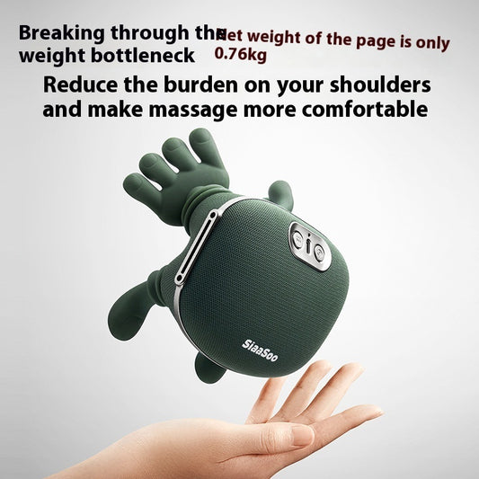 Electric Wireless Neck and Shoulder Massager – Back and Muscle Kneading Massage Shawl for Pain Relief and Relaxation