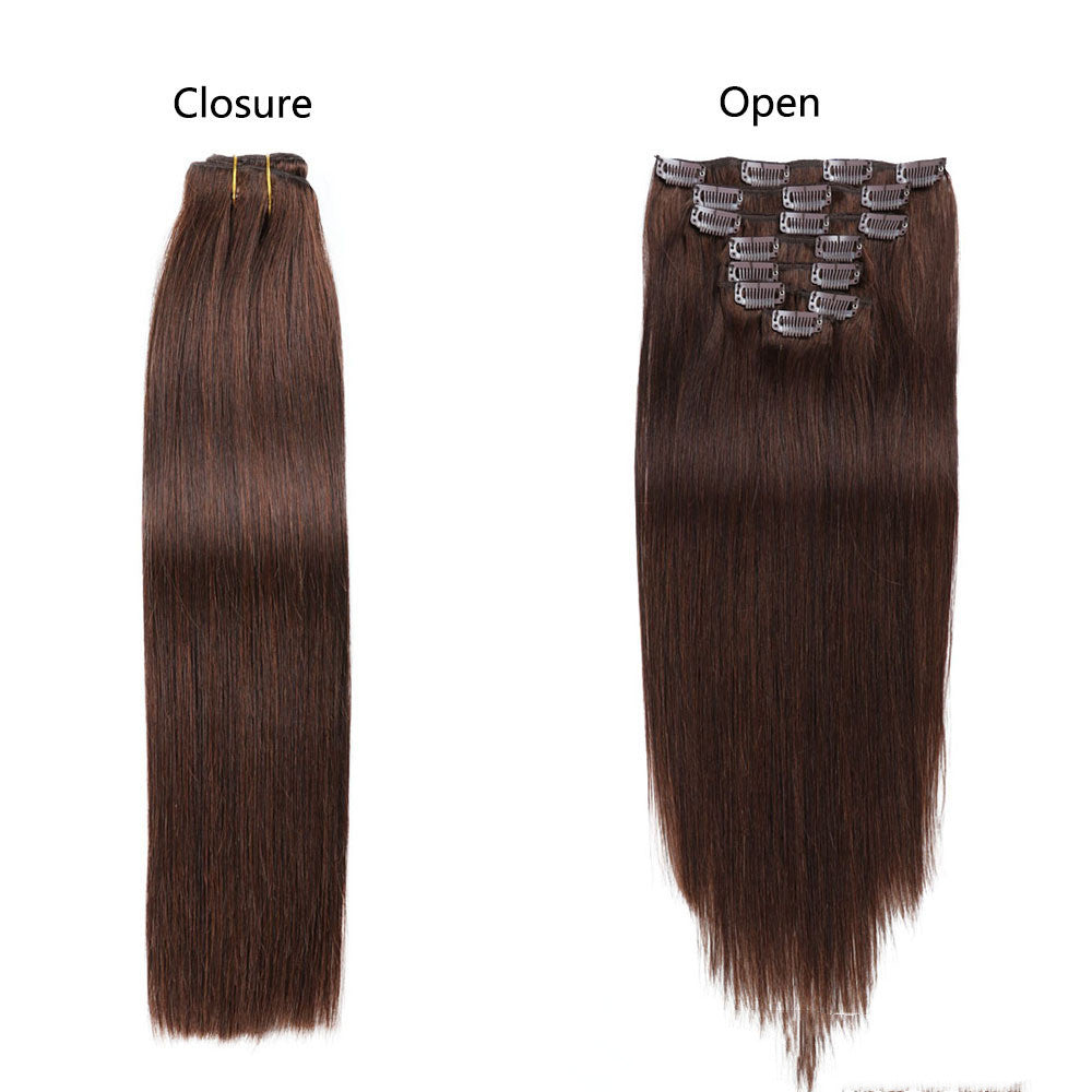 Non-Marking Invisible Hair Extensions – Natural Look Live Wig