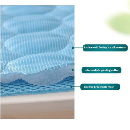 Extra Large Dog Cooling Mat – Summer Cold Bed for Small & Large Dogs, Cats, and Pets
