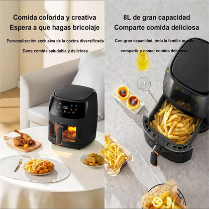 8L Digital Air Fryer – Touch Control, Healthy Cooking