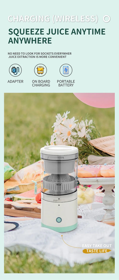 Fully Automatic Fruit Juicer Portable Household Juice Machine with Residue Separation