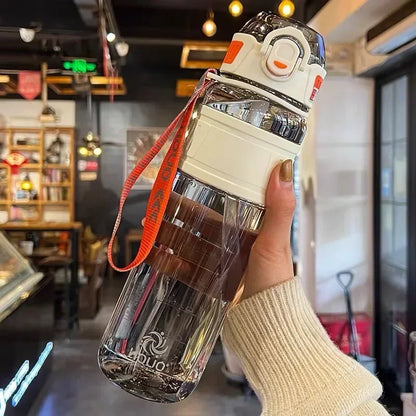 All-Day Flow Hydration Bottle – 750ml / 1L Portable Sports Water Bottle, for School, Gym & Travel