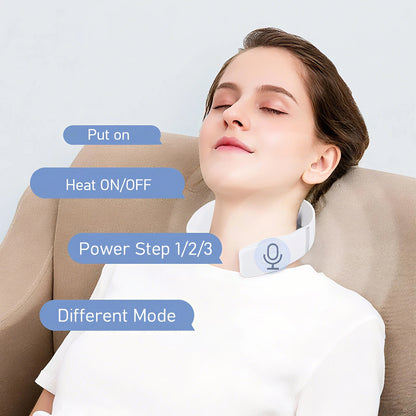 Portable Mini Neck Massager – Lightweight Neck & Shoulder Relaxer for Stress and Muscle Relief