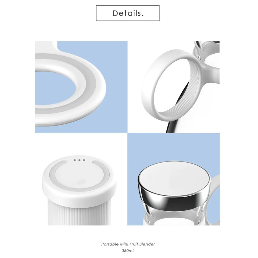 Portable USB Juicer Blender – Mini Fruit & Smoothie Maker