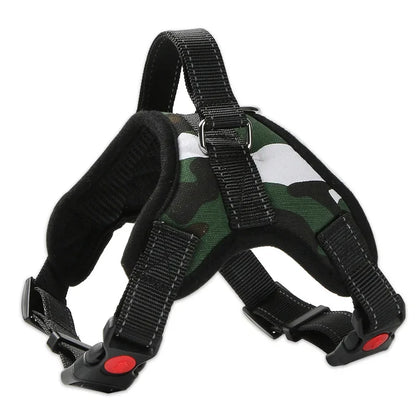 Adjustable Dog Harness – Quick Release, Breathable Nylon Vest for Pets