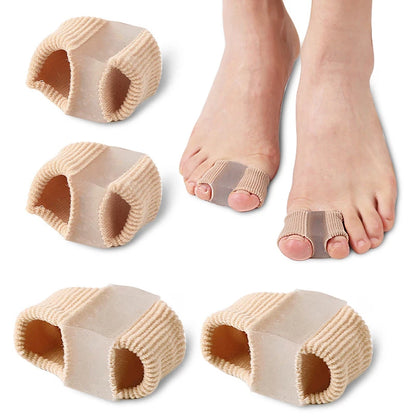 Toe Separator Silicone Pedicure Tools – Bunion Corrector & Gel Insoles for Shoes (1/2/4pcs)