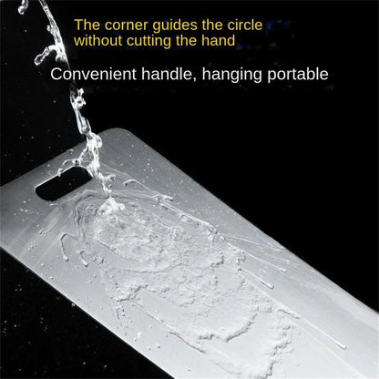 316 Stainless Steel Double-Sided Cutting Board – Durable Kitchen Chopping Block for Meat, Dough & Veggies