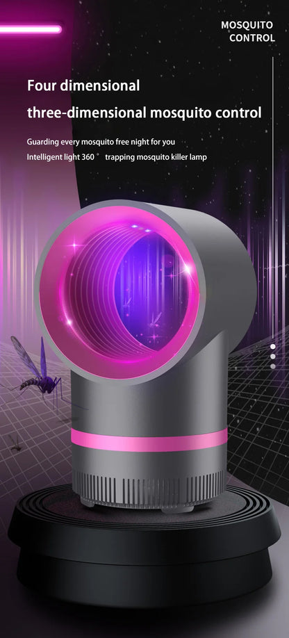 Ion Purification Mosquito Killer Lamp – Portable Mini USB Rechargeable