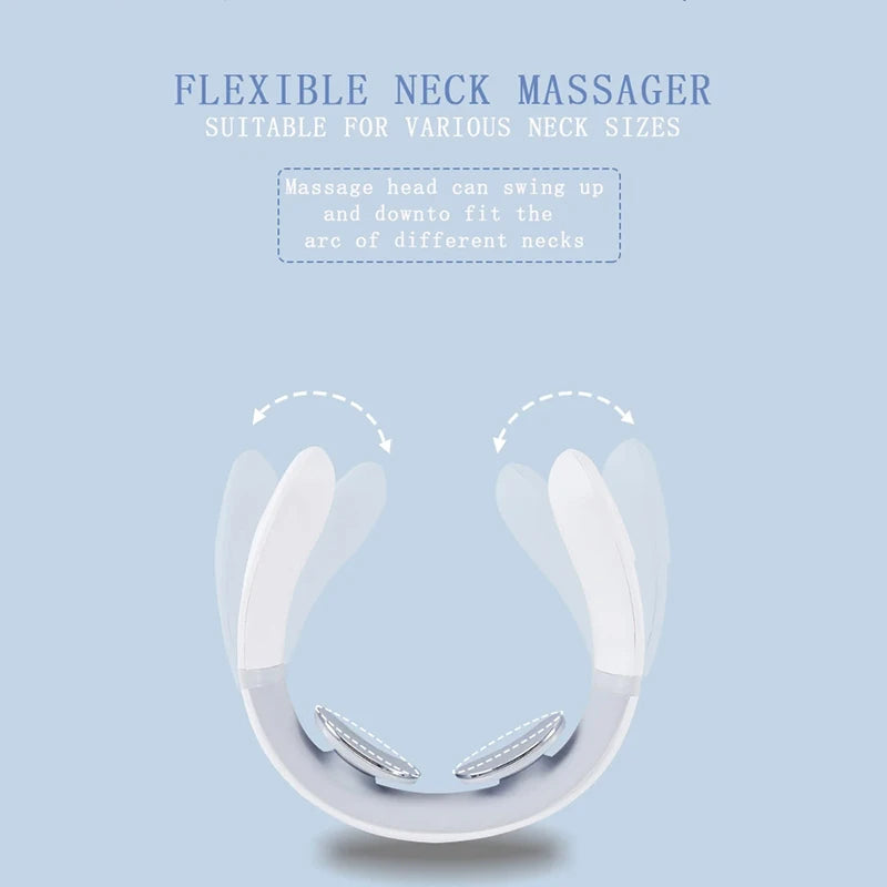 Portable Mini Neck Massager – Lightweight Neck & Shoulder Relaxer for Stress and Muscle Relief