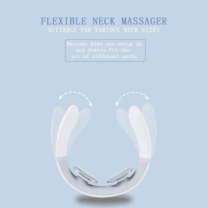 Portable Mini Neck Massager – Lightweight Neck & Shoulder Relaxer for Stress and Muscle Relief