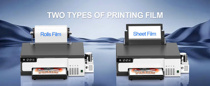 FlexiFilm XP600 DTF Printer Kit – 8.5"/13" A4/A3 Direct-to-Film Machine for T-Shirts & Apparel