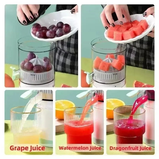 Fully Automatic Fruit Juicer Portable Household Juice Machine with Residue Separation