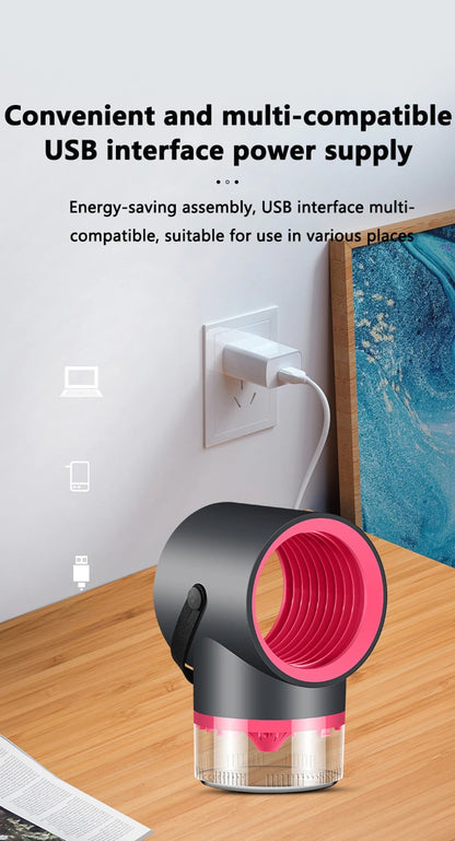 Ion Purification Mosquito Killer Lamp – Portable Mini USB Rechargeable