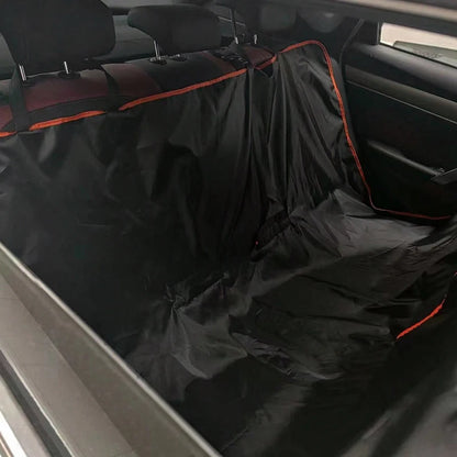 Dog Car Seat Cover for Back Seat – Oxford Cloth Durable Scratchproof Hammock and Pet Seat Protector for Cars, Trucks and SUVs