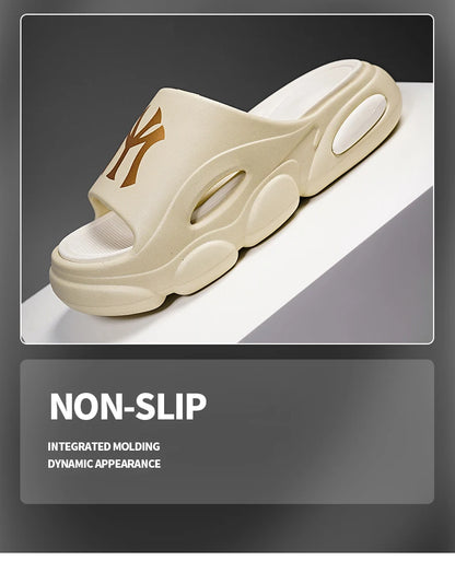 Men’s Platform EVA Slippers – Thick-Soled Non-Slip Indoor Outdoor Slides & Fashion Flip Flops