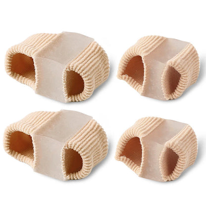 Toe Separator Silicone Pedicure Tools – Bunion Corrector & Gel Insoles for Shoes (1/2/4pcs)