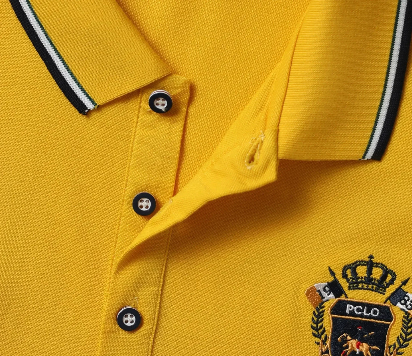 Men’s Embroidered Polo Shirt with Complimentary Wristwatch – Summer Short Sleeve Casual Set