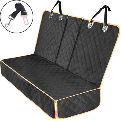 Waterproof Car Dog Seat Cover for Back Seat – Non-Slip Universal Pet Seat Protector and Safety Carrier Mat
