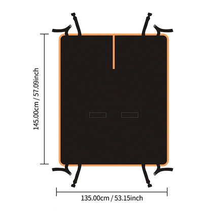 Dog Car Seat Cover for Back Seat – Oxford Cloth Durable Scratchproof Hammock and Pet Seat Protector for Cars, Trucks and SUVs