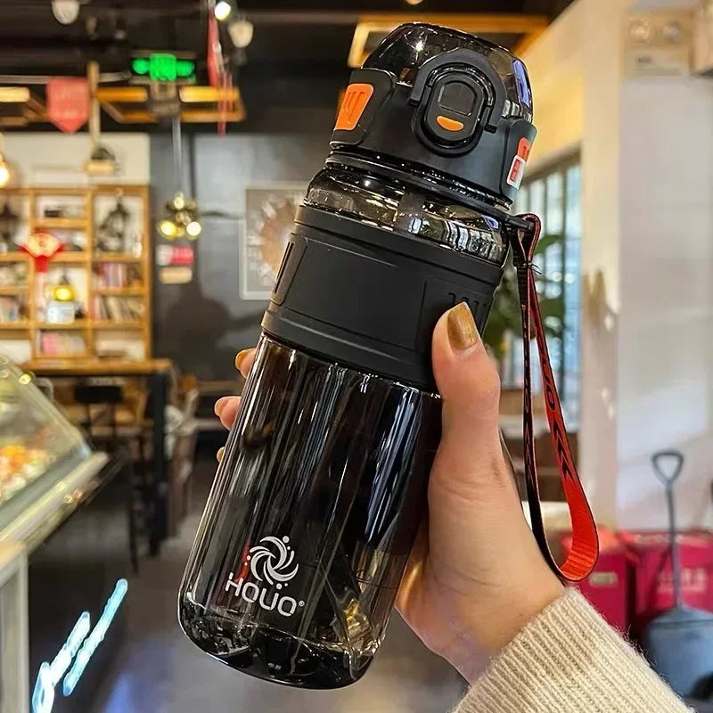 All-Day Flow Hydration Bottle – 750ml / 1L Portable Sports Water Bottle, for School, Gym & Travel