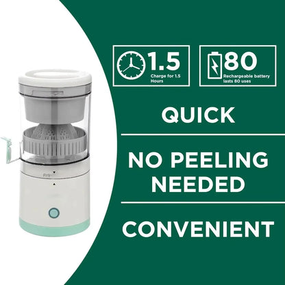 Fully Automatic Fruit Juicer Portable Household Juice Machine with Residue Separation