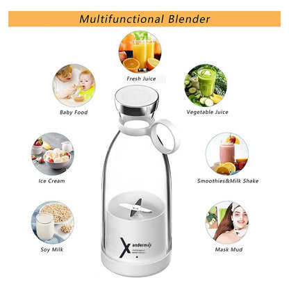 Portable USB Juicer Blender – Mini Fruit & Smoothie Maker