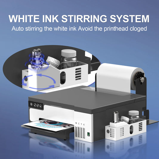 FlexiFilm XP600 DTF Printer Kit – 8.5"/13" A4/A3 Direct-to-Film Machine for T-Shirts & Apparel