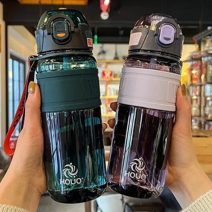 All-Day Flow Hydration Bottle – 750ml / 1L Portable Sports Water Bottle, for School, Gym & Travel