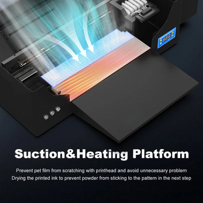 A3 dtf printing machine For Epson R1390 DTF Printer With DTF Curing Oven Directly To Film Transfer T shirt printing Machine A3