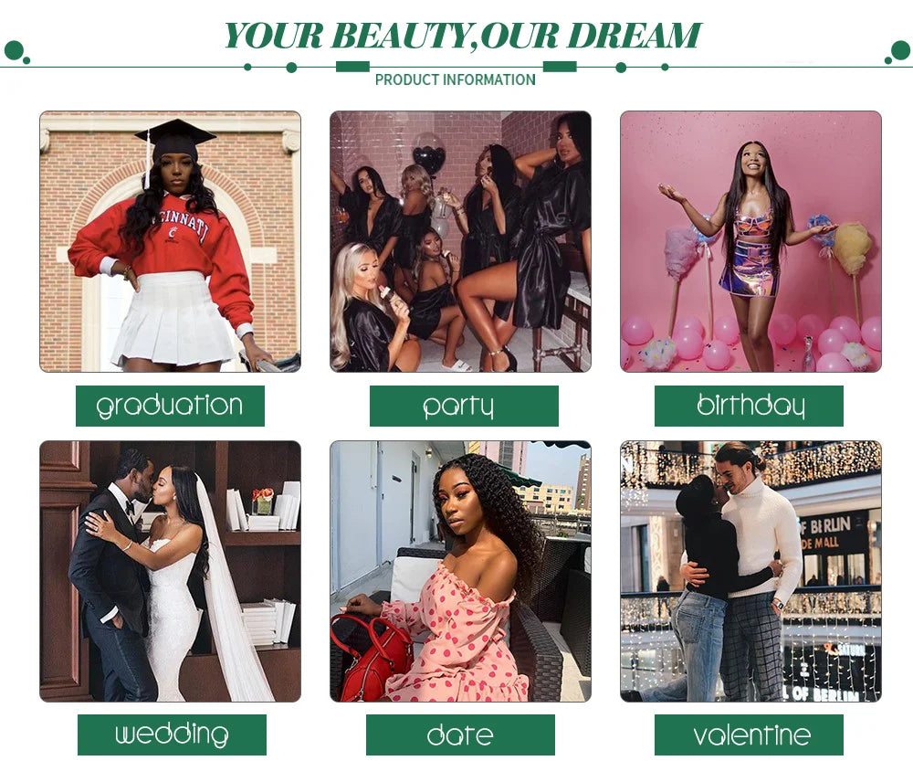 Brazilian Body Wave Human Hair Bundles with 4x4 Lace Closure – 3 Bundle Virgin Hair Set, Natural Black”