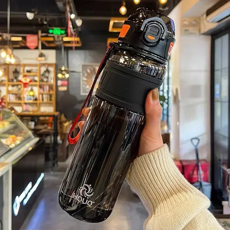 All-Day Flow Hydration Bottle – 750ml / 1L Portable Sports Water Bottle, for School, Gym & Travel