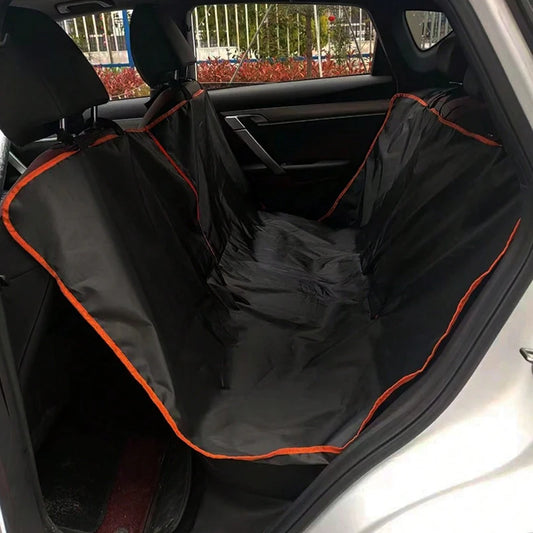 Dog Car Seat Cover for Back Seat – Oxford Cloth Durable Scratchproof Hammock and Pet Seat Protector for Cars, Trucks and SUVs