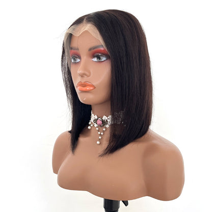 Factory-Direct 100% Real Human Hair Wig – Silk Top, Natural Look