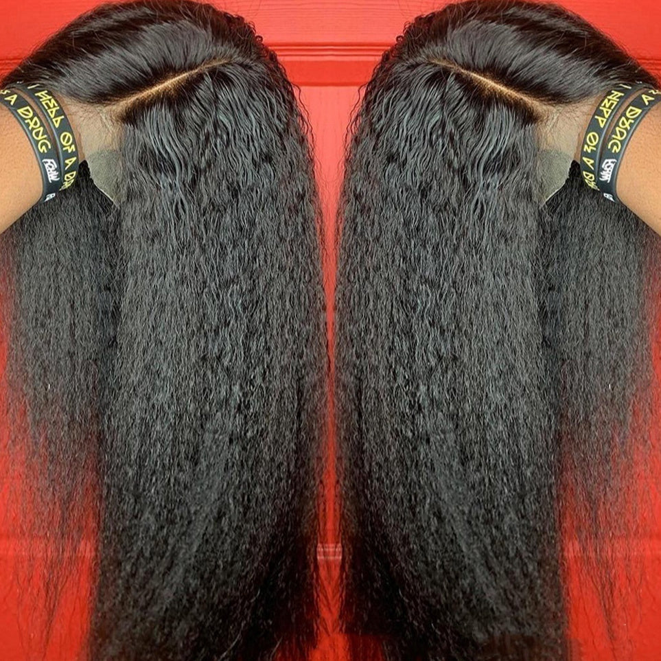 KS Human Hair Wig – Former Lace Head Cap, 100% Real Hair