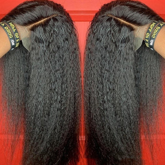 KS Human Hair Wig – Former Lace Head Cap, 100% Real Hair