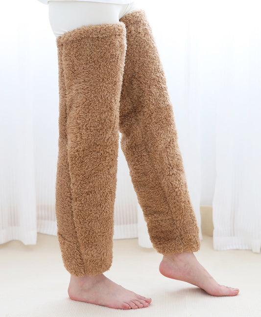 Goodbye Cold Nights! Cozy Over-Knee Fuzzy Socks for Snug Winter Warmth